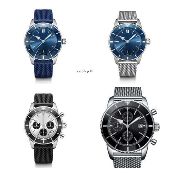 designer men's three automatic mechanical watch/six pin quartz battery watch all stainless steel