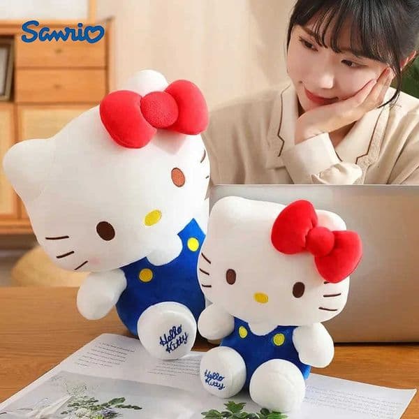 Sanrio Sanrioed Hello Kitty Anime Hello Kitty Stuffed Toys Plushier Soft Pillow Birthday Gifts For Girls Kawaii Hello Kitty Plush Dolls L251023