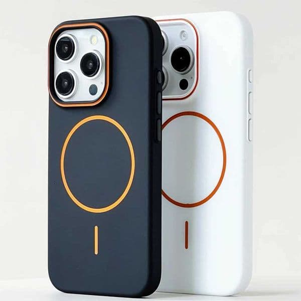 trathin Hit Color For Phone Case for iPhone 16pro max 15 16 Pro 14 13 12 Magnetic Wireless Charger Matte Hard PC Cover H251023