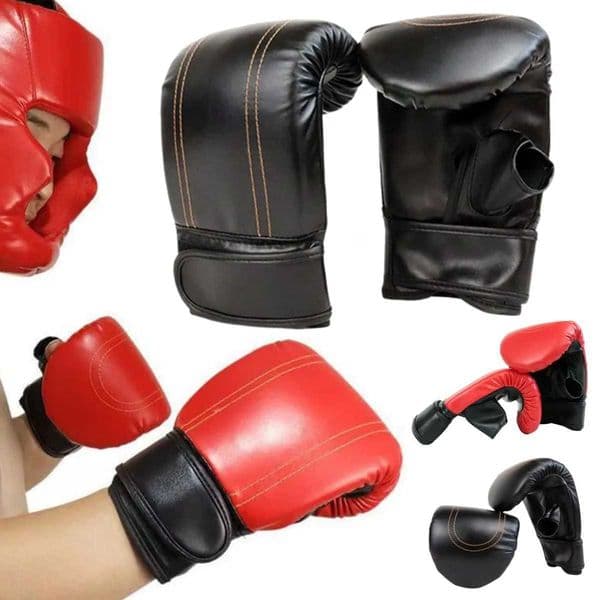 Adults Women Men Boxing Gloves Sanda Gloves Unisex Boxing Training Exercise PU Leather Gloves Sports Protection Mitts Y251023