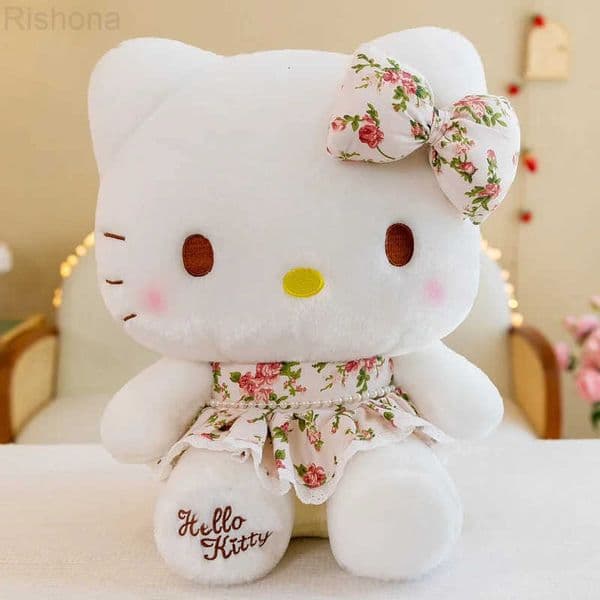 Sanrio Hello Kitty Anime Hello Kitty Stuffed Toys Plushier Soft Pillow Birthday Gifts For Girls Kawaii Hello Kitty Plush Dolls L2510231