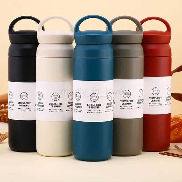 350500ml Japanese Travel Tumbler Thermos Mug 304 Stainless Steel Double Wall Tea Coffee Vacuum Flask Bottle M251023
