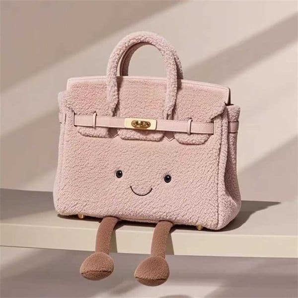 2026 New New Hot Selling Cute Plush Storage Tote Crossbody Large Capacity Daily Handbag Shoulder Dual Pose Gift For Women Designer Bag Toys