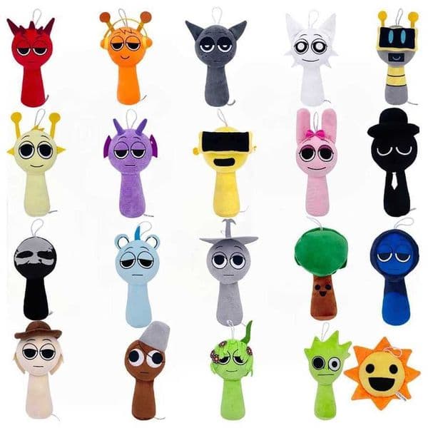 Rhythm Box Doll Sprunki Plush Game Peripherals Plush Toys Doll Dolls Plush Doll Toys Kids Christmas Gift Pillow Pendant Doll