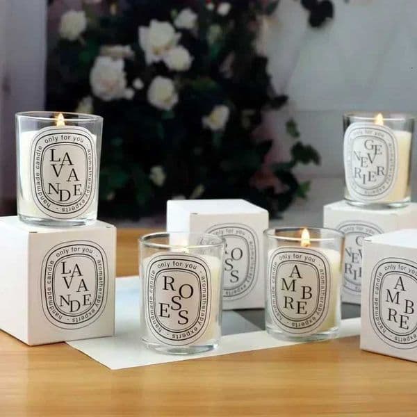 Romantic Transparent Scented Fragrance Candle Light Gift Scented Aromatic Candles Guest Gift Candles Wedding Candles Candle Jar C2510238 T260514