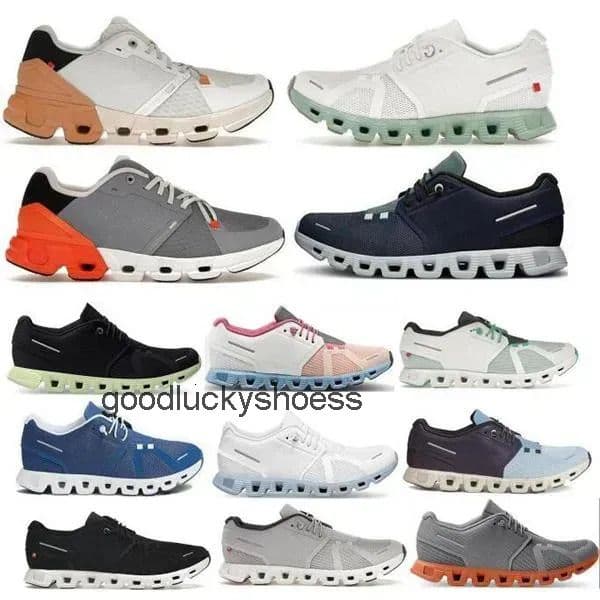 Ons Cloud 2025 4 Woman Man 5 Trainer Running Shoesy Push Waterproof Lifestyle Fog Niagara Blue White All Black Size 12