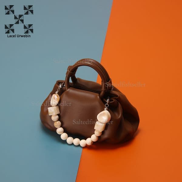Lacel Urwebin Designer Soft Leather Cloud Duo Handbag Trendy Fashion Elegant Women's Commuting Leisure Single Shoulder Crossbody Bag Luxury Business Bag