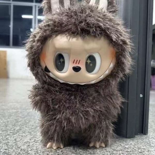 38Cm Zimomo The Monster Diy Big Leader White Limited Archangel Creative Change Doll Figure Vinyl Doll Birthday QIAOWANTONG