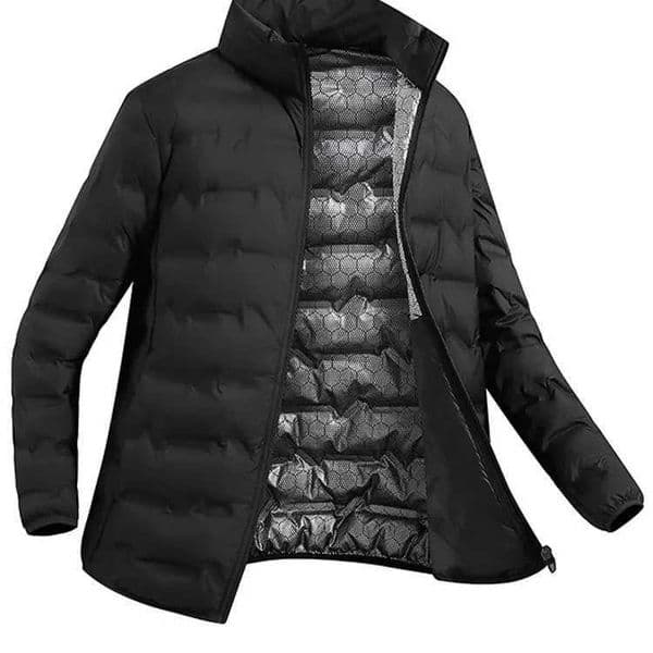 Graphene Mens Lightweight Warm down Jacket Autumn Winter Stand Collar Duck down Sports Coat Thin Flexible Outerwear Z251024