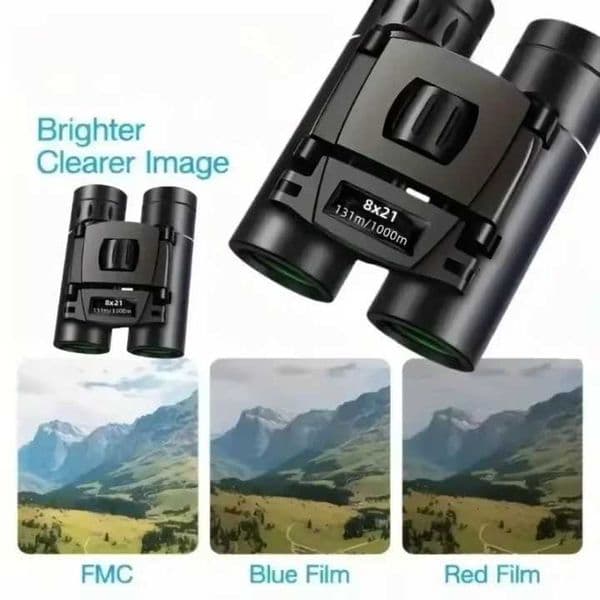 Small ket Binoculars Compact 500x25 Binoculars Long Range Tescope HD Powerful Binoculars for Bird Watching Hunting Sports Y251017