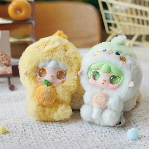 Hot Genuine Yooki 10th Generation Hugging Food Shop Blind Box Plush Doll Mysterious Box Bag Pendant Decoration Girl GiftsXJ251024