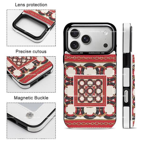 Her horse H Designer iphone case 17 16 case luxury case for iPhone 17 16 15 Pro Case:Customized Flip leather style Phone Cases Slim Anti Yellowing Military Grade F77