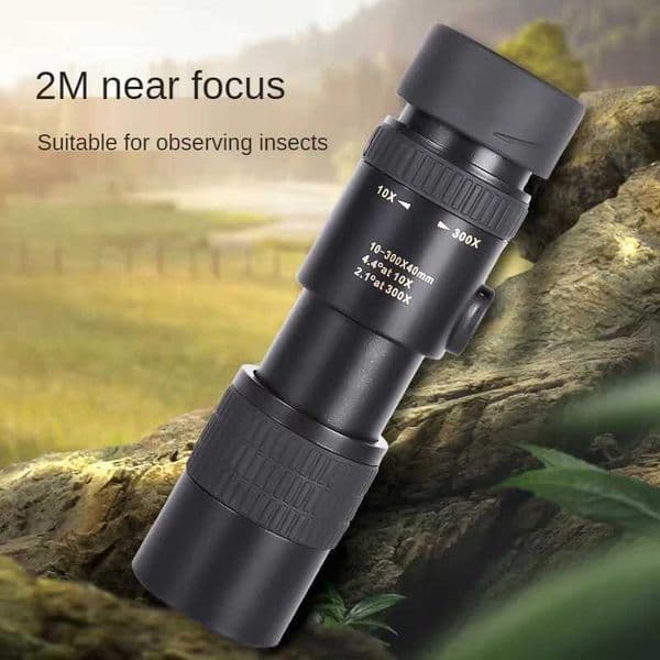 10300x40 Zoom Tescope HD 4K Strong Portab Long Range Monocular 4 Prisms Profional Choice for Hunting Cam Y251017