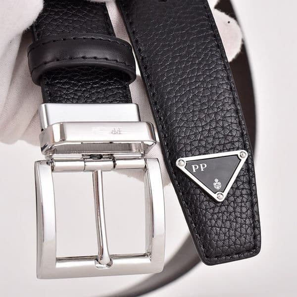 Luxury Mens Belt Designer Belt 3.5cm Reversible design metal swivel buckle Print Design 105-125cm Zinc Alloy Buckle Mens Belt Fashion Versatile available