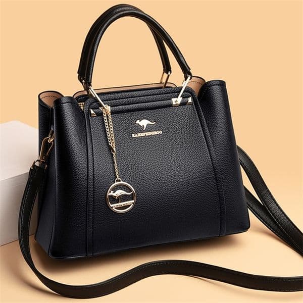 Handbags Women Bags er 3 Layers Soft Leather Shoulder Crossbody Sac Ladies Large Capacity Shopping Messenger Tote 251023ww