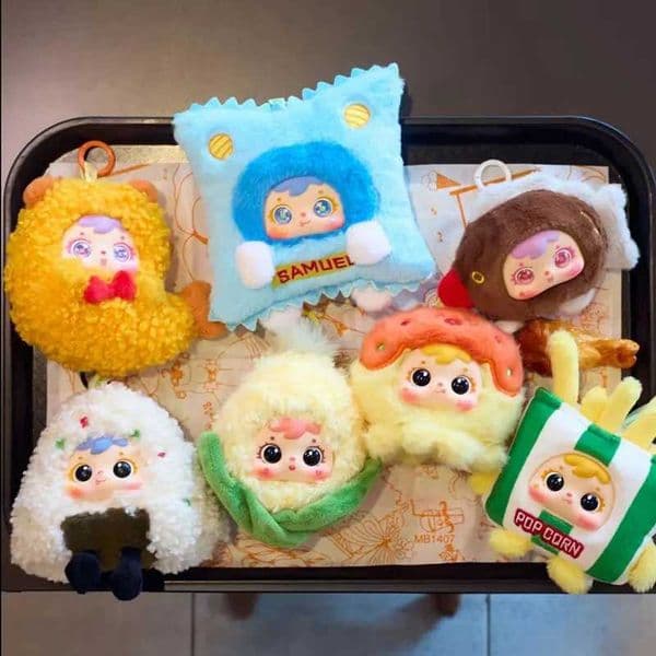New Genuine Samuel Fried Shrimp Series Blind Box Trendy Toy Cute Gift Pendant Collection Surprise Box Gift For Xmas Gifts X251025
