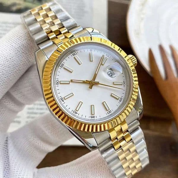 Fashion Business Mens Watch Automatic Mechanical Movement 41mm 36mm Couple WristWatch Waterproof Design Stainless Steel Strap Orologio di lusso