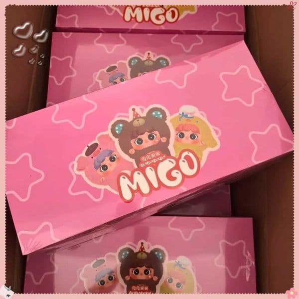 3Baby Three V3 Migo Funny Plush Pendant Blind Box Guiguisuisui Series Mystery Box Cute Plush Toy Ornament Doll Children Gift Z251025