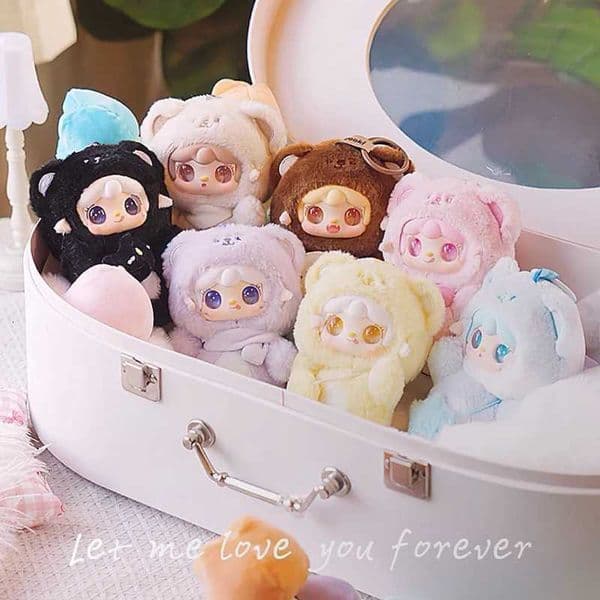 Yooki 4th Generation Blind Box Take A Bit Small Bear Series Plush Toys Exquisite Doll Keychain Backpack Pendant Mystery Box Gift Z251025