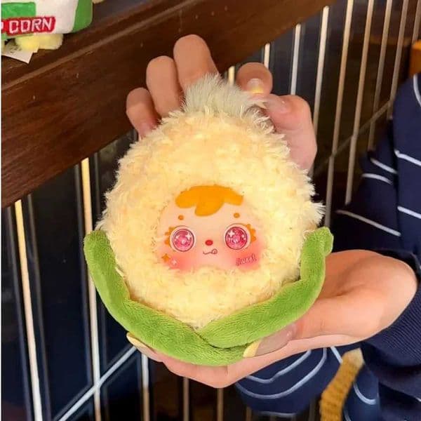 Genuine Samuel Fried Shrimp Series Blind Box Cute Plush Bag Charm Keychain Gift For Kids Adults X251025