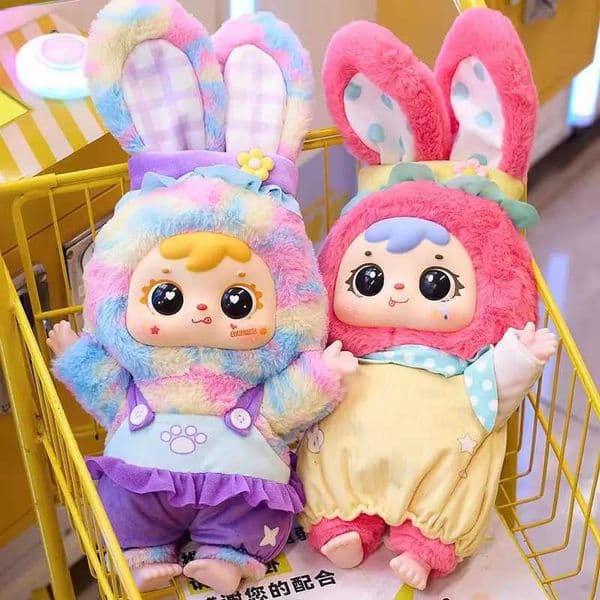 Cute Samuel 400V2 Happy Picnic Of Little Bear And Little Rabbit Series Plush Doll Blind Box Trendy Toy Ornament Decoration Gift X251025
