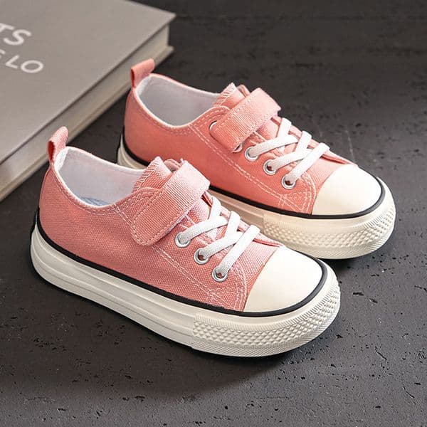 Kids Canvas Shoes Toddler Board Shoes Children Anti Slip Sneakers Happysteps Boys Girls School Canvas Cloth Shoes Sizes 20 - 37 US5C-US5Y H1187