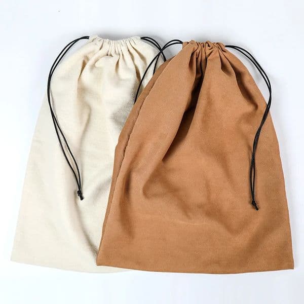 1pcs Colorful Flannel Suede Travel Drawstring Bag Soft Cloth Storage Bag Handbag and Shoe Dust Bag Clothing Storage Bag 251024