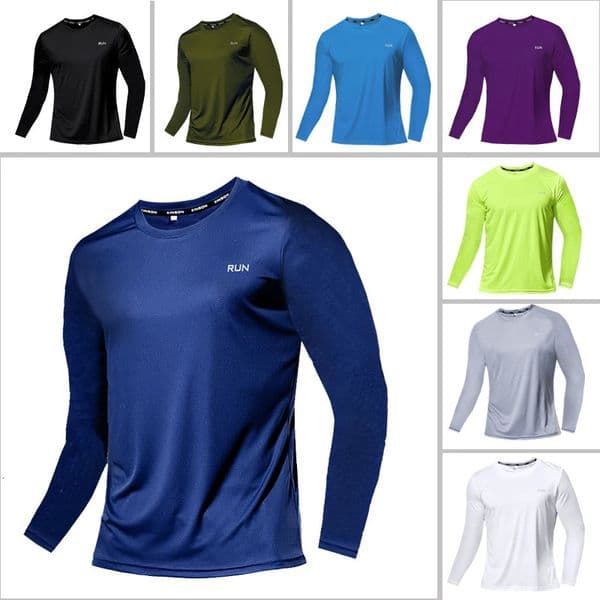 Men Women Quick Dry Long Sleeve Sport T Shirt Gym s Fitness Shirt Trainer Running TShirt Teenager Breathable Sportswears 251020