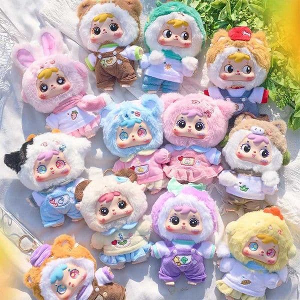 Spring New Samuel Zodiac Doll Creative Bedroom Decorations Cute Girls Blind Box Toys Surprise Collectible Figurines Z260525