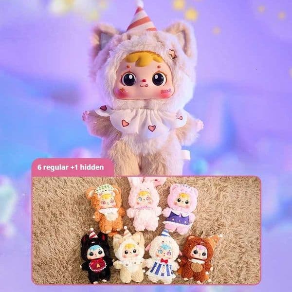 Samuel Between Dreams Series Plush Blind Box Cute Doll Bag Pendant Desktop Ornament Trendy Toy Surprise Gift For Kids X251025
