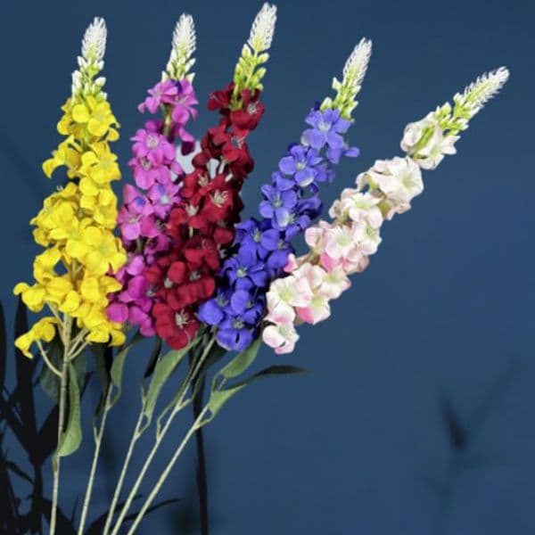 28.35in Artificial Antirrhinum Simulation Faux Flowers in Bulk for Table Centerpieces Home Wedding Party Table Decor DIY Floral Arrangement Easter Spring Bouquets