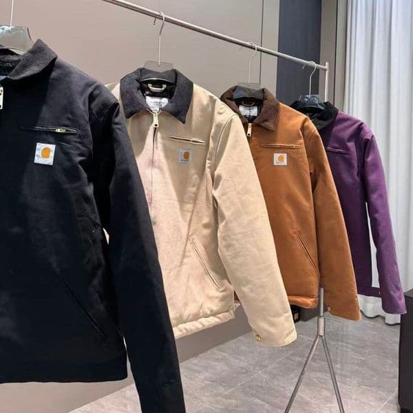 2025 tops puffer caharttmen jacket mens Hoodie pants jackets designer mens designer jacket top quality 100% cotton coat mesh lining work jacket shirts