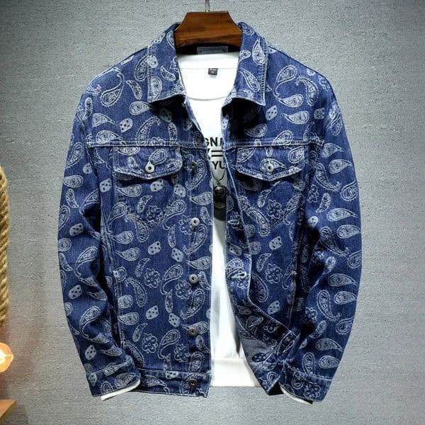 2025 Men Pure Colour Denim Jacket Singlebreasted Lapel Daily Casual Simple Coats 251017