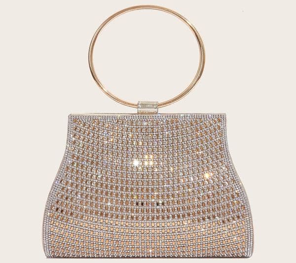 Womens Diamond Handbags s Evening Bags Bridal Stones Clutch Purse Lady Clutches Party Wedding Bag Female 251014