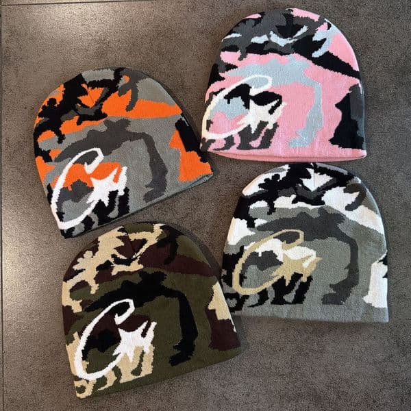 Designer Mens Womens Knitted Hats Skull Cap Embroidery Casual Classic Fashiona Camouflage Beanie Beanies Hat Winter Caps High Quality neutral knitted beanie