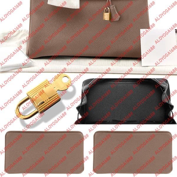 Designer Bags Luxury Womens Genuine Leather Orange Black Handbag 35CM Ladies Shoulder Bag New Full Set With Lock And Silk Scarf Best Quality Lady Large Totes Bag No Box