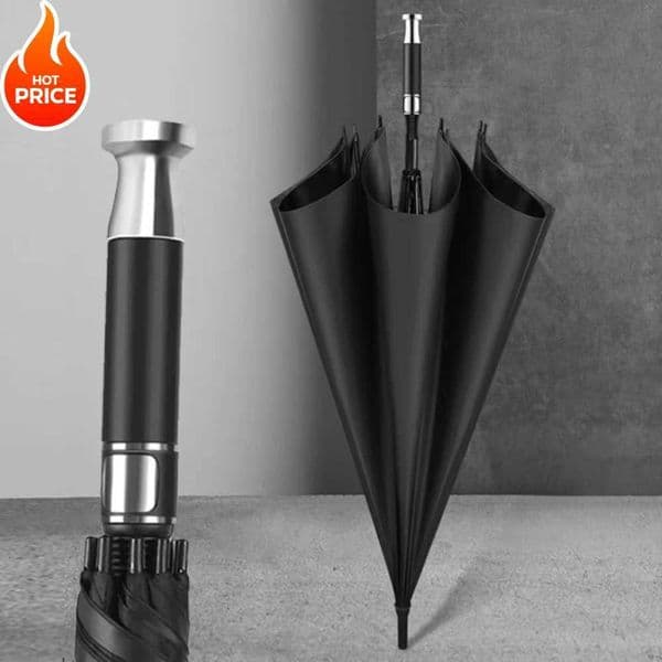 Mens Umbrellas Automatic Long Handled Sunshade Strong Windproof Uv Protection Umbrella Portable Straight Handle Rain Gear C251027 K260224