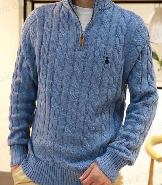 2025 Pasqueurs pour hommes Chandail crateur Polo Half Zipper Sweat capuche longue manches longues Twiste udsx