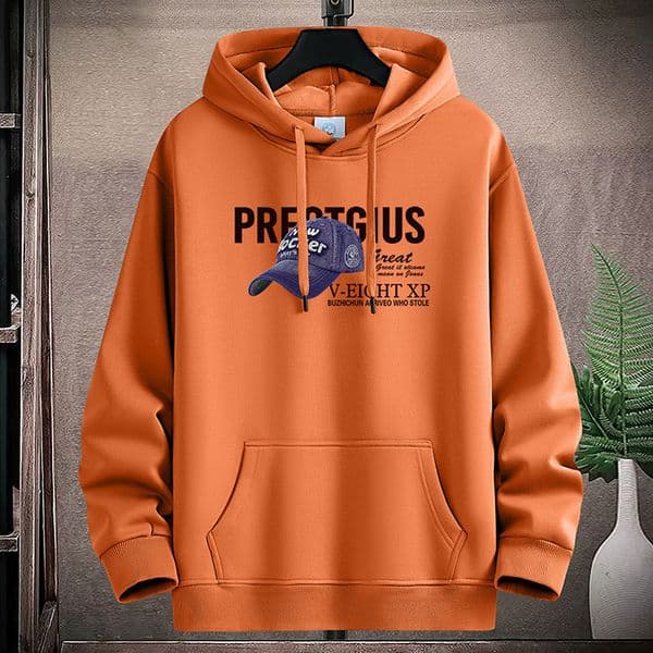 Men's Hooded Sweatshirt Spring Autumn Designer Hoodie New Trendy Youth Loose Versatile Casual Couple Hoodie Plus Size Fleece Lined