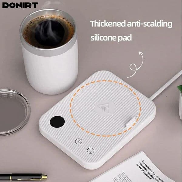 Coffee Mug Warmer Cup Heater 4 Gears Temperature Beverage Cup Pad Warm Mat Heating Coasters Plate Pad for Cocoa Tea Water Milk 251028