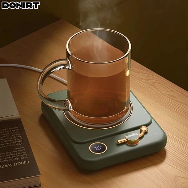Coffee Cup Wamer Electric Mug Heater Constant Temperature 3 Gear Settings Keep Milk Tea Warm Heating Pad Coaster for Home Office 251028BJ