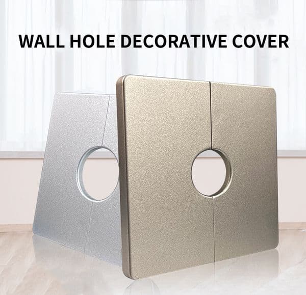 56mm-Square interlocking type split-piece snap-on decorative cover, a perfect tool for blocking pipe holes