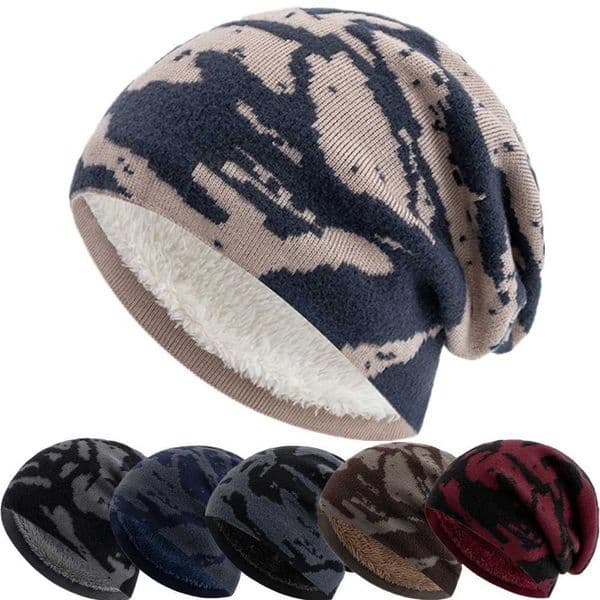 New Style Unisex Fashion Warm Winter Hat Artist Style Plush Fur Li Beanie Hat Dandy Winter Hats For Men Wen Knitted Hat X251028