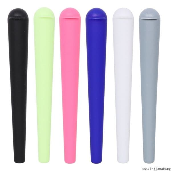 Tobacco Plastic Doob Tube Stash Jar 118mm Herb Storage Case Cigarette Rolling Cone Paper Joint Holder Pill Box Airtight Solid Sealed Container