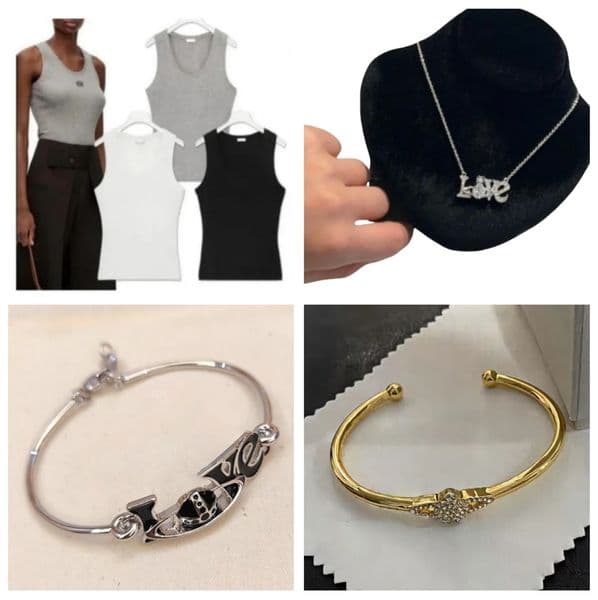 New Fashion Clothing for Fashion Bracelet Bangle Men Women Bracelets for Valentine's Day Mother's Day Birthday Necklaces for Women Girl Jewelry Gifts