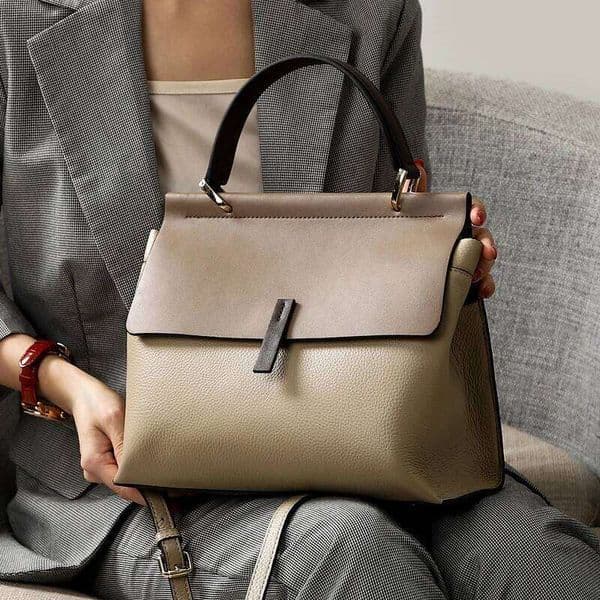 NEW Genuine Leather Ladies Handbag Shoulder Women Messenger Female Crossbody Bag Tote Tablets Big 251028