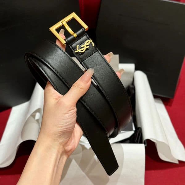 Belt designer for belt party women10A genuine leather belts width 3.0cm letter Adjustable size daily matching Anniversary Christmas exquisite gift box