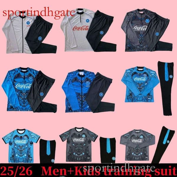 Napoli FC Jersey 25/26 Third Kit - Men's, Women's & Youth Sizes | Soccer Uniform Training Shirt 2025 2026