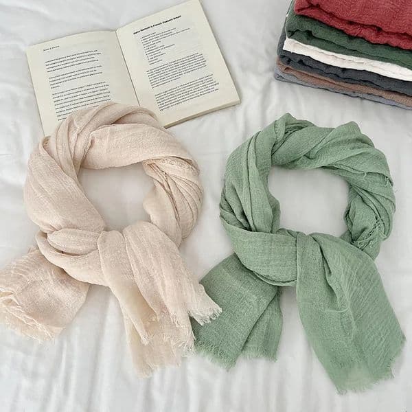 95x190cm Fashion Women Scarf Candy Colors Tassel Long Shawl Autumn Winter Accessories Black Red Yellow Blue Grey Beige Green 251029