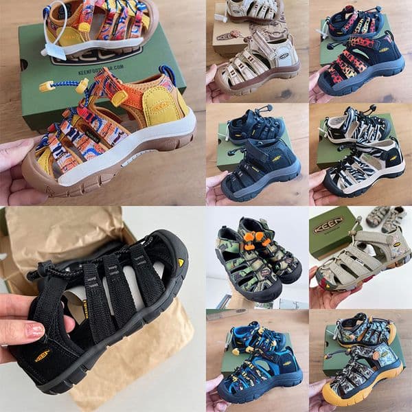 Kids Slides Toddler Slippers Baby Sandals Children Boys Girls Slipper Slide Youth Kid Shoes Casual Summer Beach Clogs Desert Sand Bone Resin Brown
